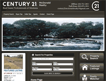 Tablet Screenshot of century21greatfalls.com